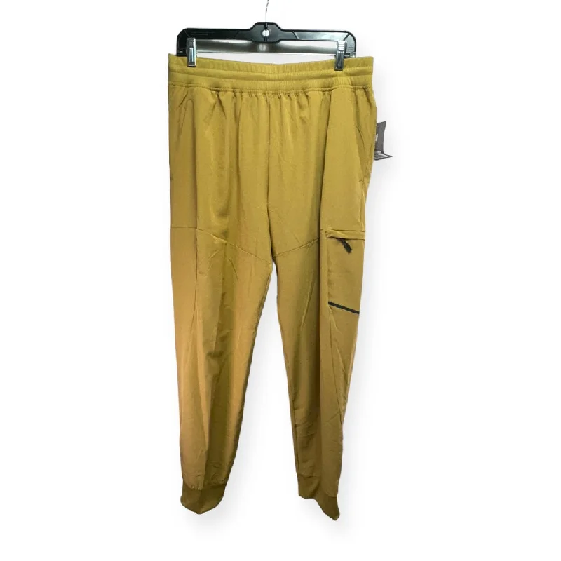 Men’s Tan Athletic Pants Apana, Size L