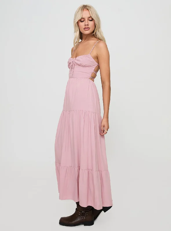 Juzen Maxi Dress Pink