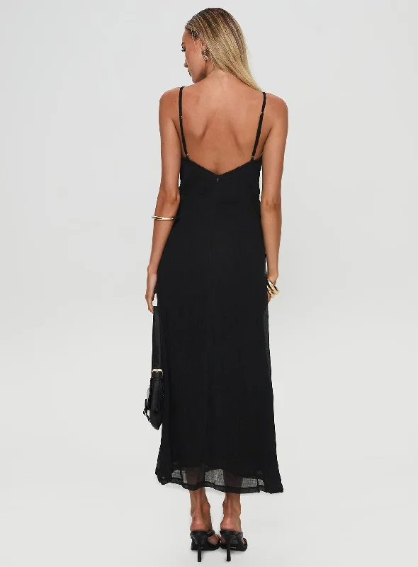 Shull Maxi Dress Black