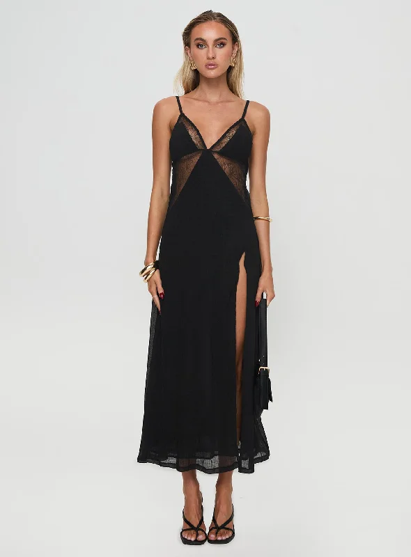 Shull Maxi Dress Black