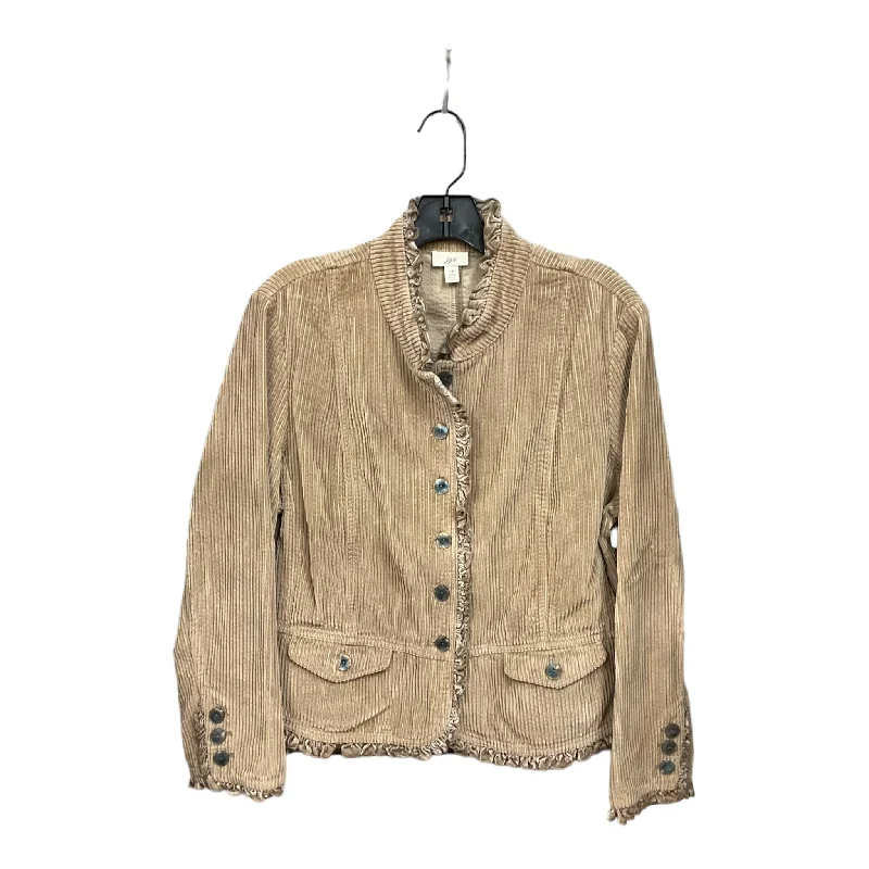 Beige Jacket Other J. Jill, Size Petite L