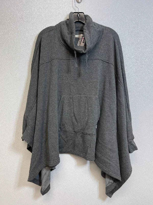 Grey Poncho Ugg, Size S