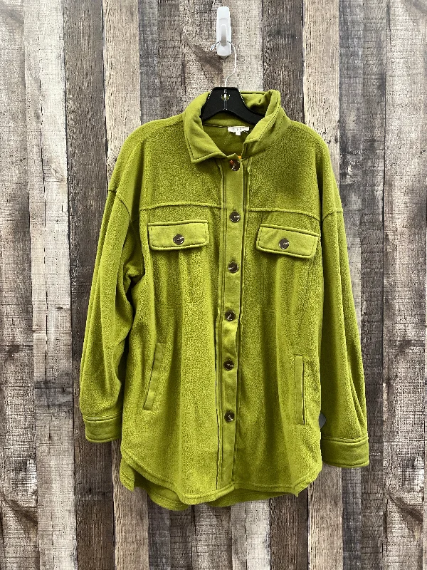 Olive Jacket Shirt La Miel, Size S