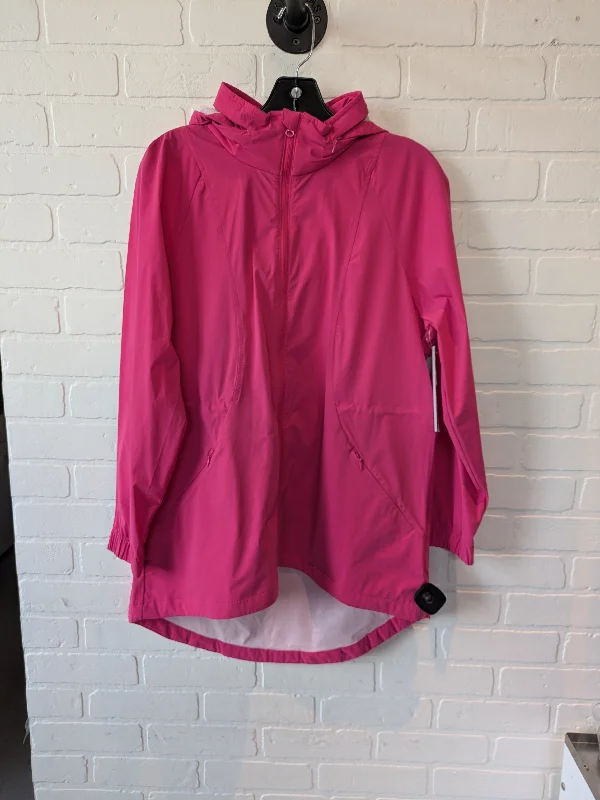 Pink Jacket Windbreaker Talbots, Size M