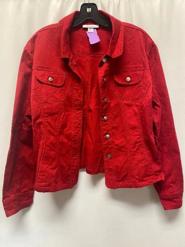 Red Jacket Denim Dressbarn, Size Xl