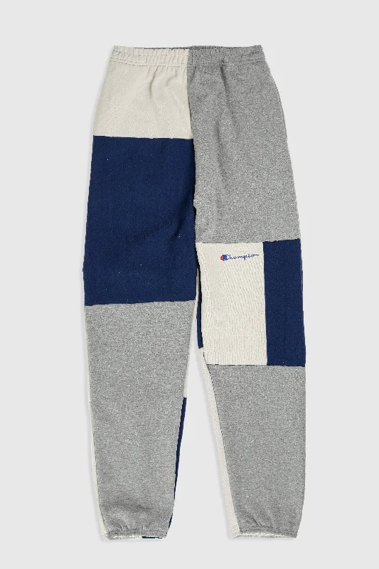 Unisex Rework Champion Patchwork Sweatpants - XS