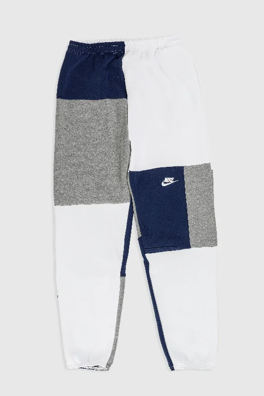 Unisex Rework Nike Patchwork Sweatpants - M