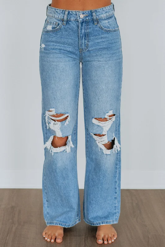 Olivia Vervet Jeans - Lowkey