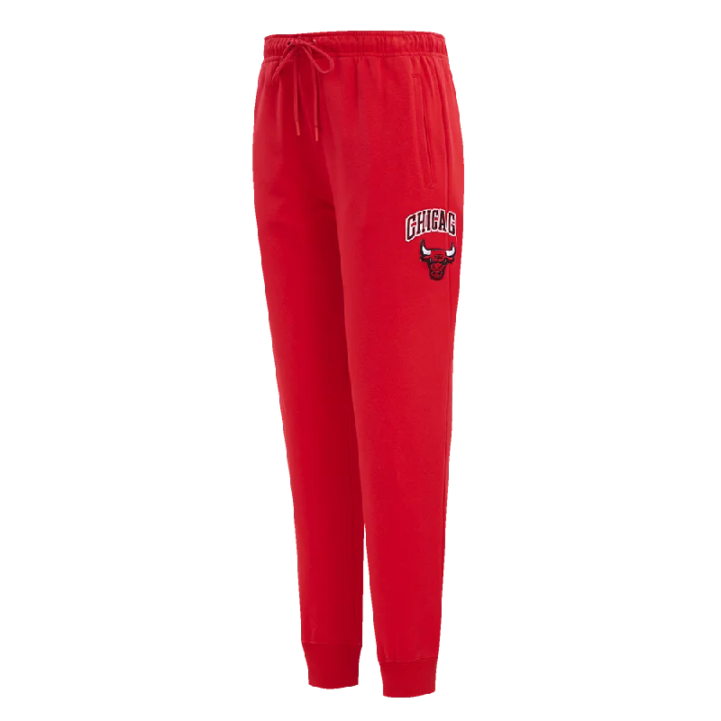 NBA CHICAGO BULLS CLASSIC WOMEN'S SWEATPANT (RED)