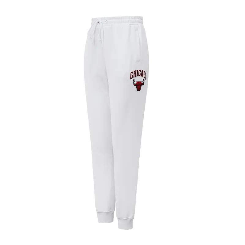 NBA CHICAGO BULLS CLASSIC WOMEN'S SWEATPANT (WHITE)