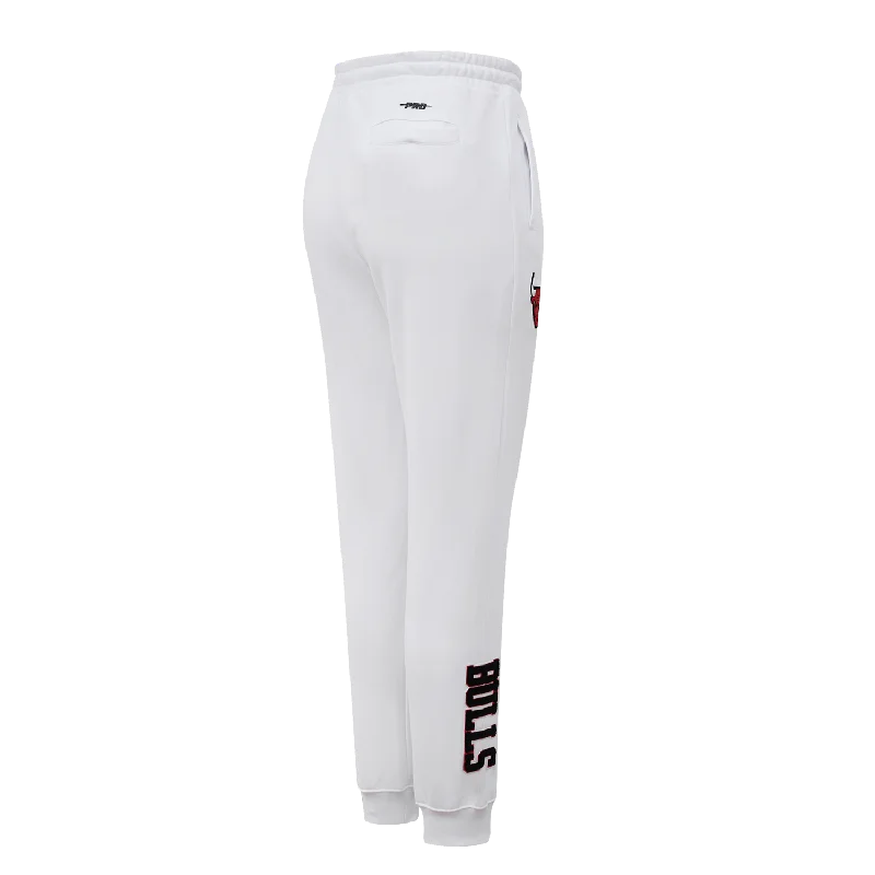 NBA CHICAGO BULLS CLASSIC WOMEN'S SWEATPANT (WHITE)