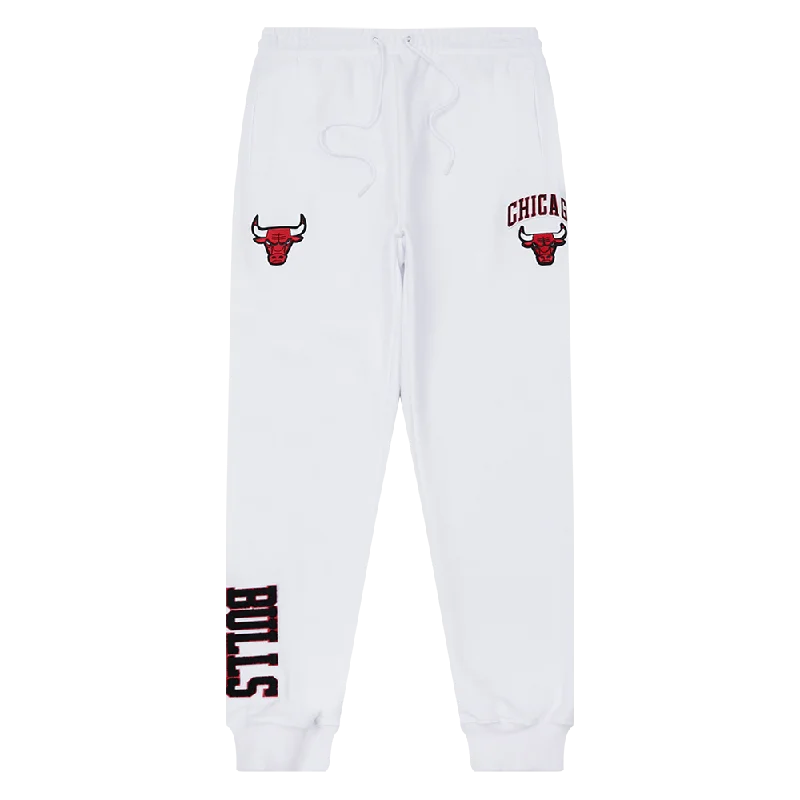 NBA CHICAGO BULLS CLASSIC WOMEN'S SWEATPANT (WHITE)