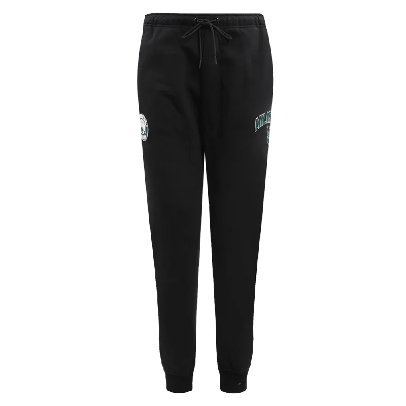 NBA MILWAUKEE BUCKS CLASSIC WOMEN'S SWEATPANT (BLACK)