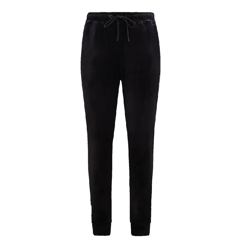 NBA MILWAUKEE BUCKS CLASSIC WOMEN'S VELOUR JOGGER (BLACK)