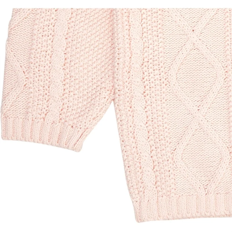 Copenhagen Colors Soft Pink Knit Cardigan