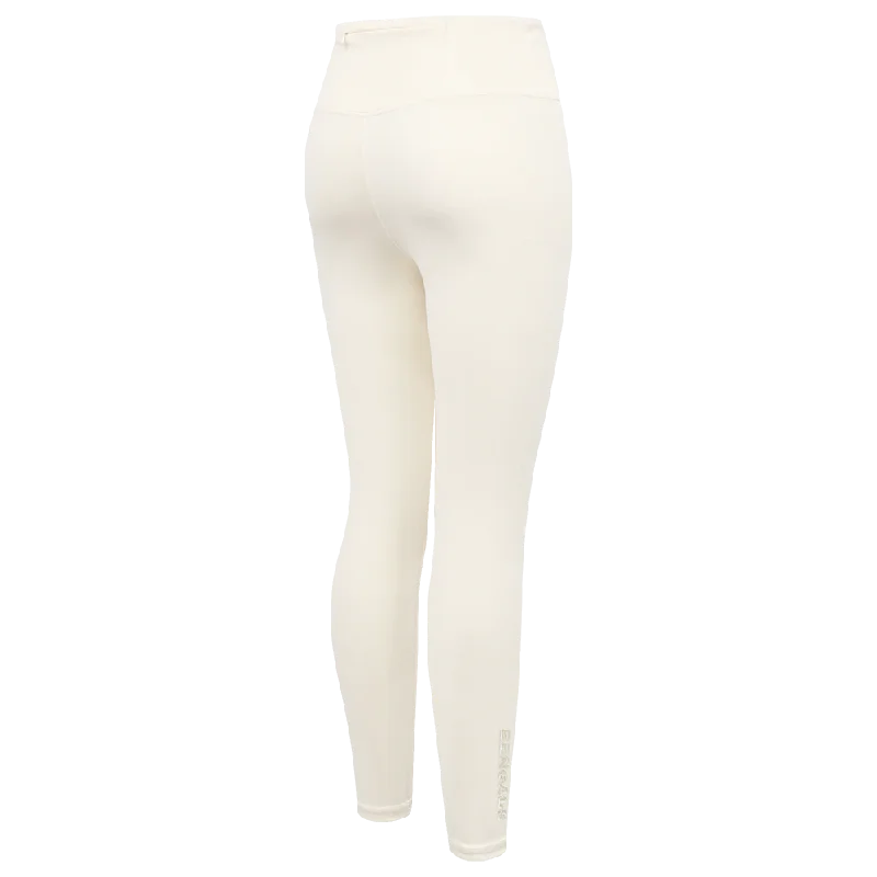 NFL CINCINNATI BENGALS NEUTRAL WOMEN'S JERSEY LEGGING (EGGSHELL)