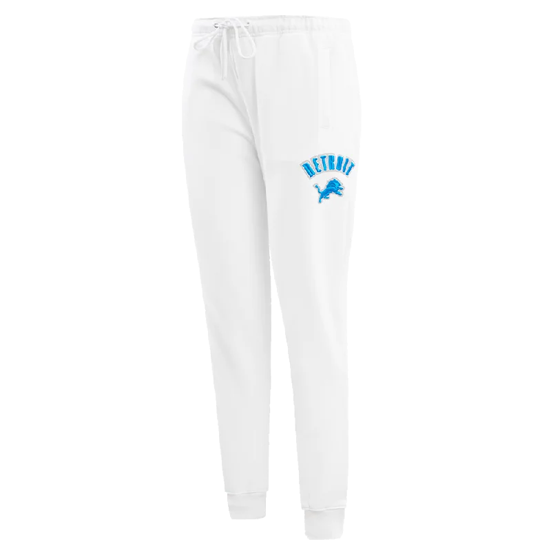 NFL DETROIT LIONS CLASSIC WOMEN'S SWEATPANT (WHITE)