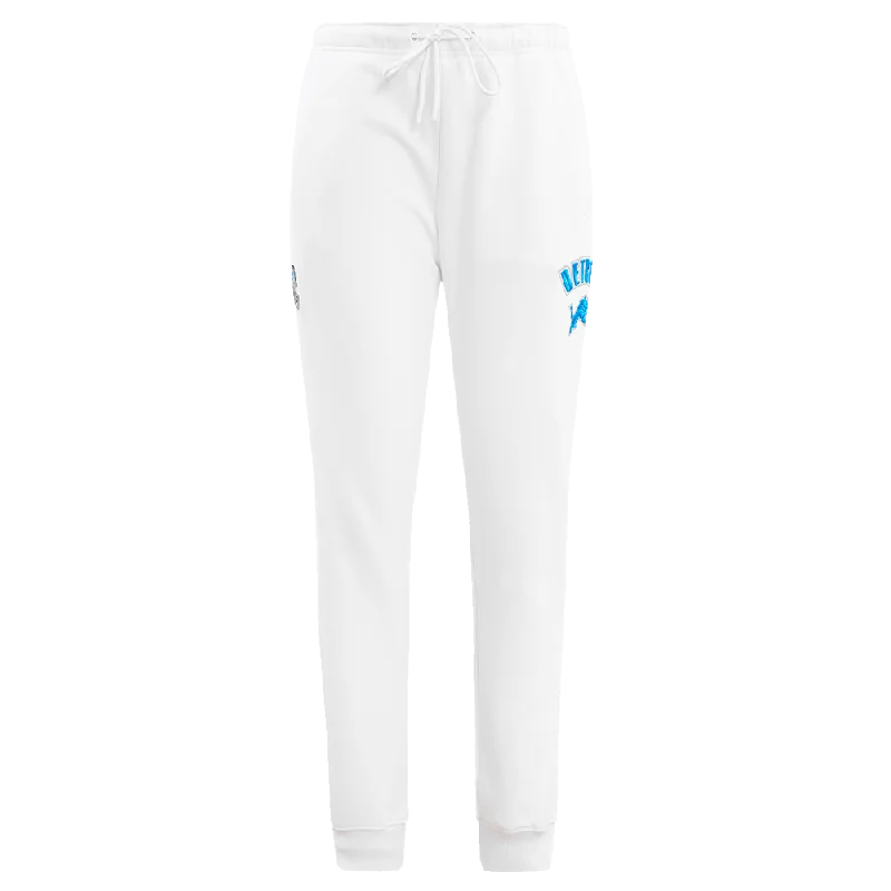 NFL DETROIT LIONS CLASSIC WOMEN'S SWEATPANT (WHITE)