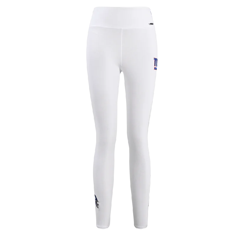 NFL NEW YORK GIANTS CLASSIC WOMEN'S JERSEY LEGGING (WHITE)