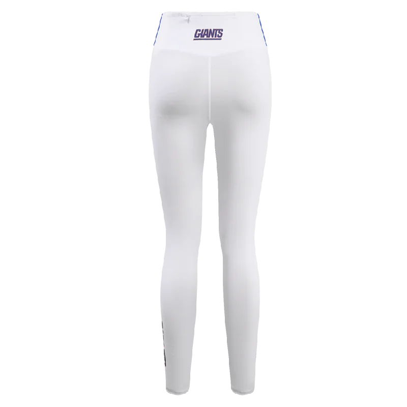 NFL NEW YORK GIANTS CLASSIC WOMEN'S JERSEY LEGGING (WHITE)