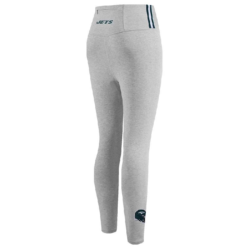 NFL NEW YORK JETS CLASSIC WOMEN'S JERSEY LEGGING (HEATHER GREY)