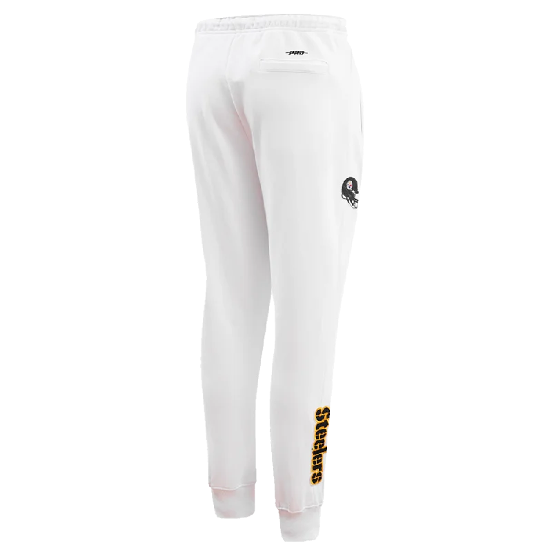 NFL PITTSBURGH STEELERS CLASSIC WOMEN'S SWEATPANT (WHITE)