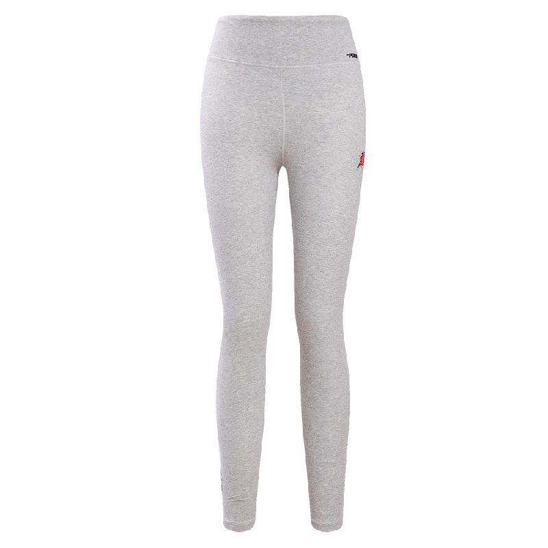 NFL TAMPA BAY BUCCANEERS CLASSIC WOMEN'S JERSEY LEGGING (HEATHER GREY)