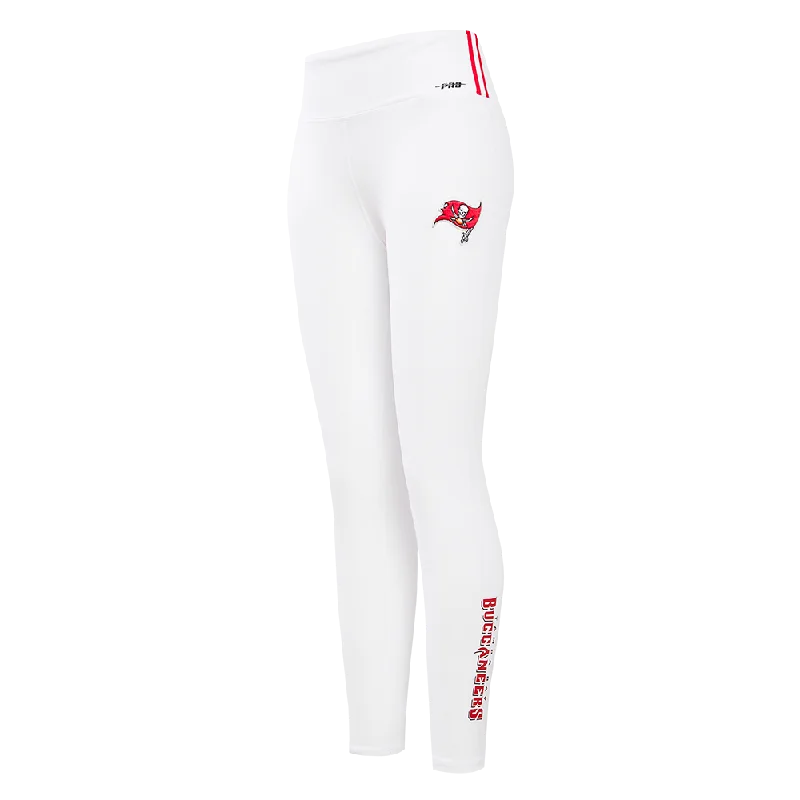 NFL TAMPA BAY BUCCANEERS CLASSIC WOMEN'S JERSEY LEGGING (WHITE)