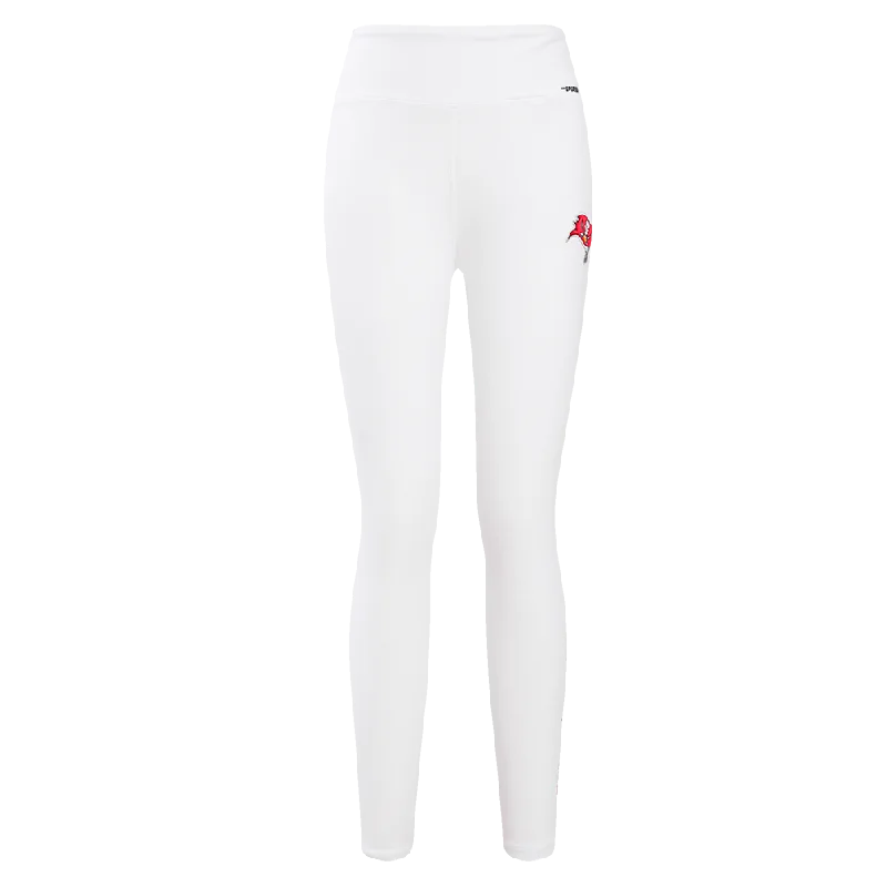 NFL TAMPA BAY BUCCANEERS CLASSIC WOMEN'S JERSEY LEGGING (WHITE)