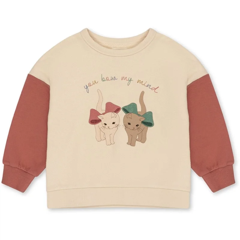 Konges Sløjd Brazilian Sand/Canyon Rose Loupy Lou Sweatshirt