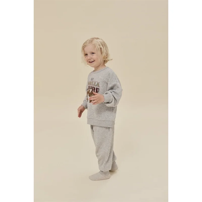 Konges Sløjd Grey Melange Loupy Lou Sweatshirt