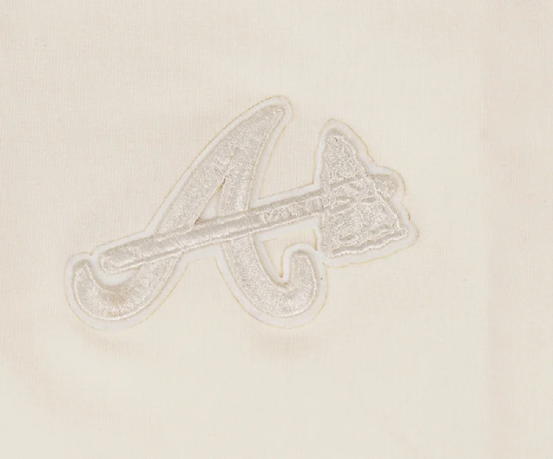 MLB ATLANTA BRAVES NEUTRAL WOMEN'S JERSEY LEGGING (EGGSHELL)