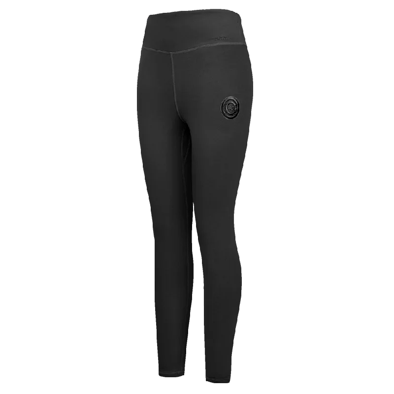 MLB CHICAGO CUBS NEUTRAL WOMEN'S JERSEY LEGGING (BLACK)