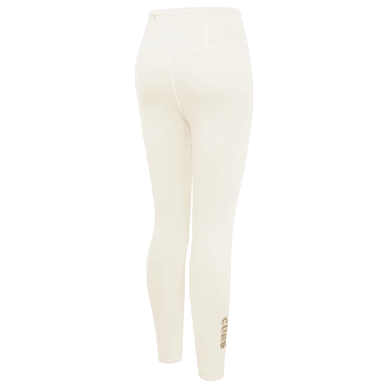 MLB CHICAGO CUBS NEUTRAL WOMEN'S JERSEY LEGGING (EGGSHELL)