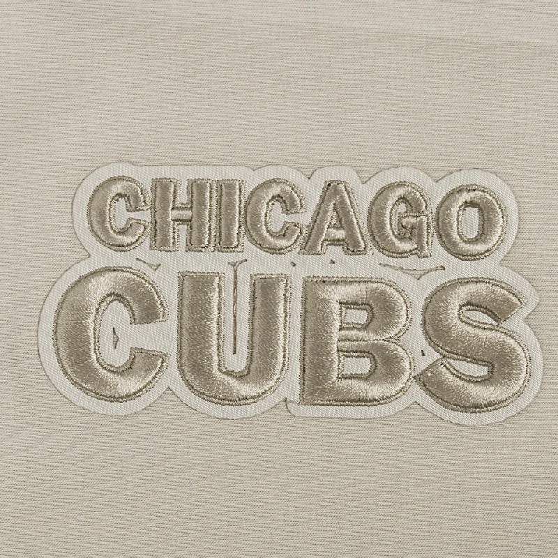 MLB CHICAGO CUBS NEUTRAL WOMEN'S JERSEY LEGGING (TAUPE)