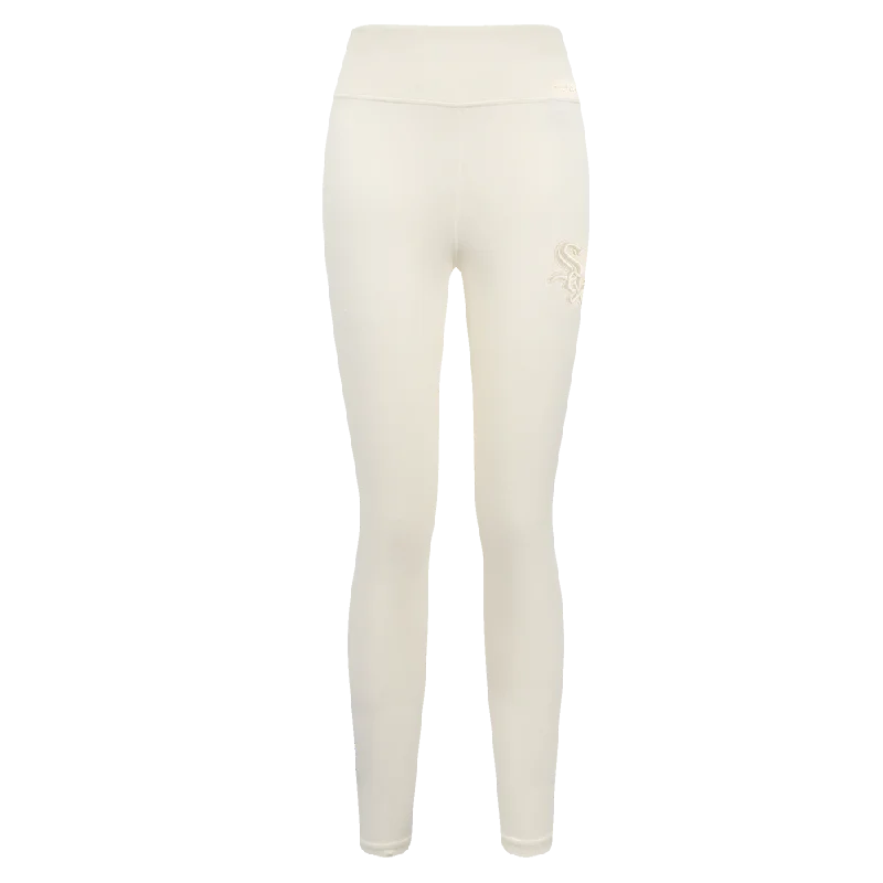 MLB CHICAGO WHITE SOX NEUTRAL WOMEN'S JERSEY LEGGING (EGGSHELL)