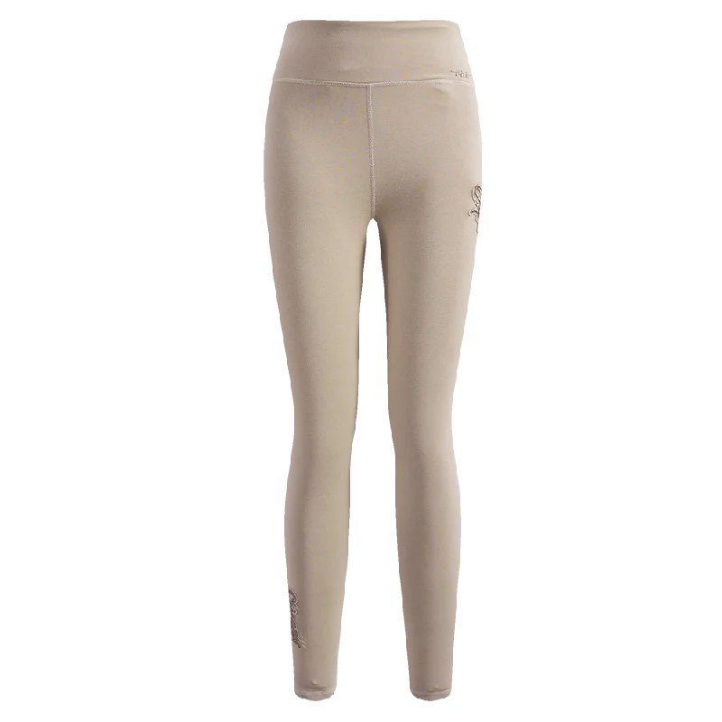 MLB CHICAGO WHITE SOX NEUTRAL WOMEN'S JERSEY LEGGING (TAUPE)