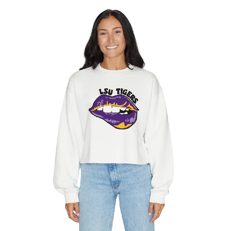 LSU Lips Crewneck