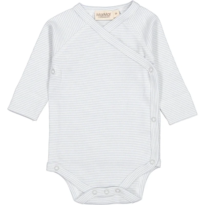 MarMar New Born Modal Fine Rib Fresh Air Stripe Belito Body