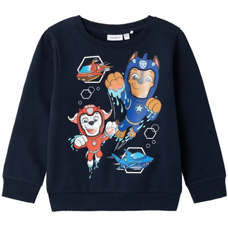 Name it Dark Sapphire Figh Paw Patrol Sweatshirt