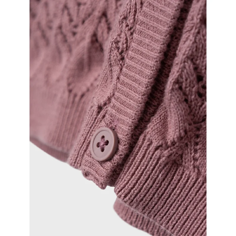 Name It Nostalgia Rose Hipil Knit Cardigan