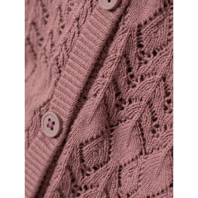 Name It Nostalgia Rose Hipil Knit Cardigan