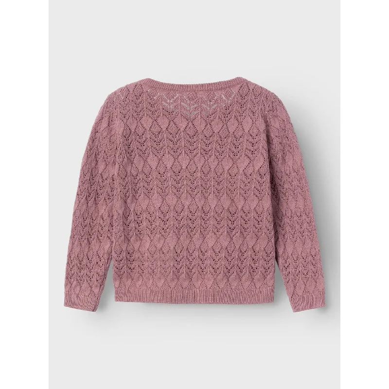 Name It Nostalgia Rose Hipil Knit Cardigan