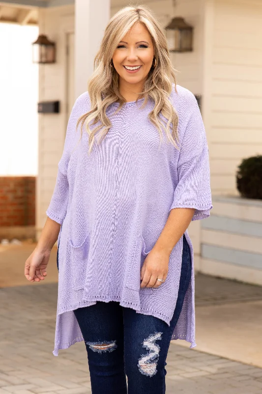 The Lucky One Tunic, Lavender