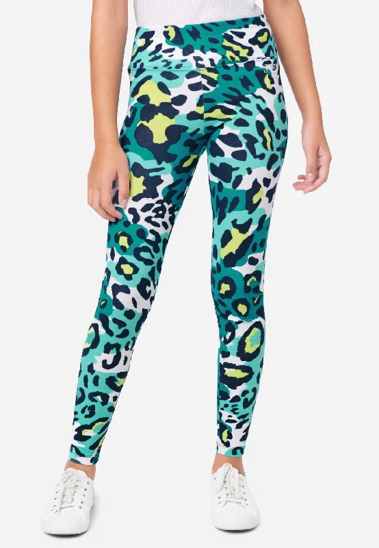 Patterned Full-Length Leggings