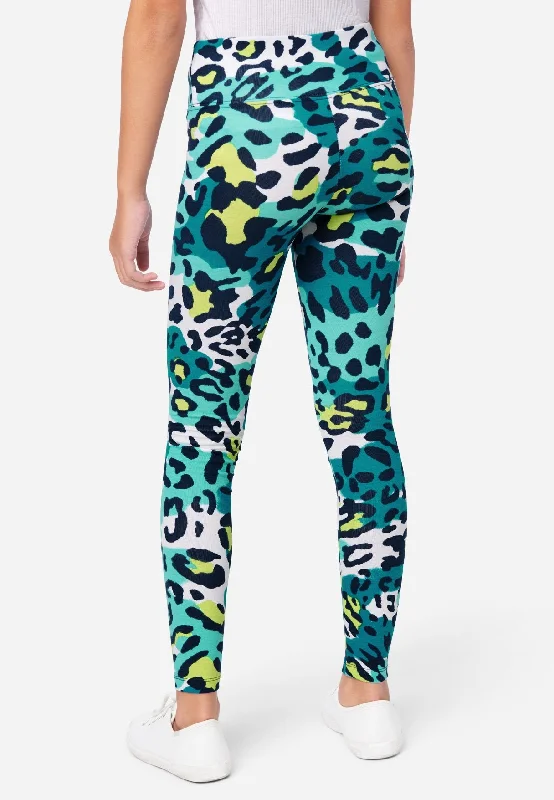 Patterned Full-Length Leggings