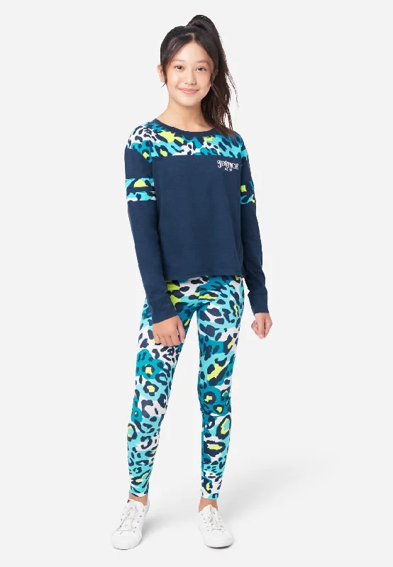 Patterned Full-Length Leggings