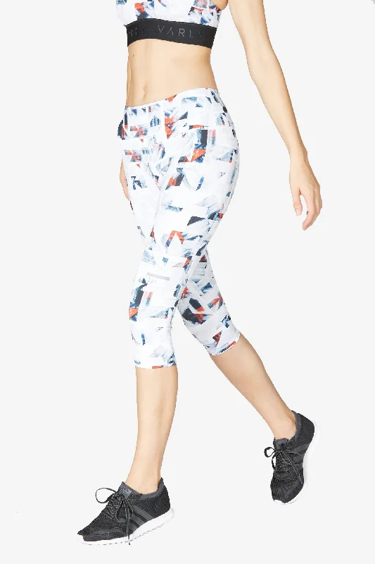 Willoughby Capri Tight - Geo Print