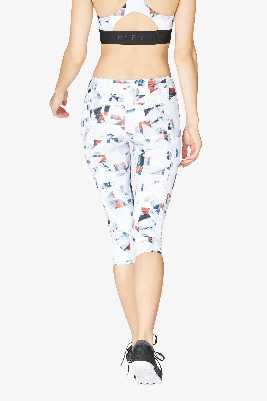 Willoughby Capri Tight - Geo Print