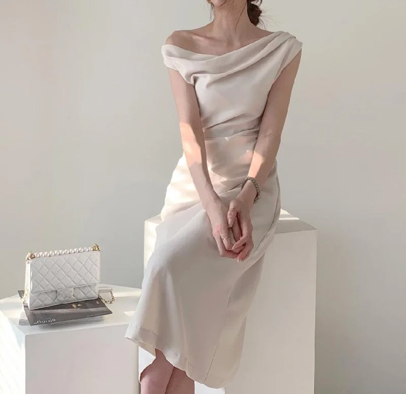 Elegant Empire Waist Cocktail Dress